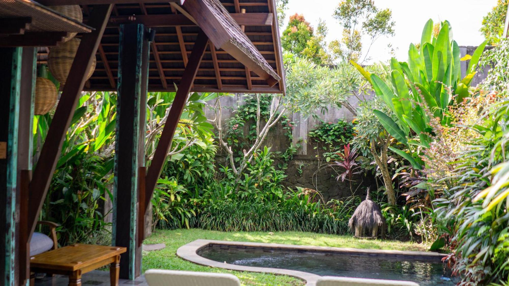 特拉帕拉纳比斯马酒店-Chse认证 乌布 外观 照片 A view of the resort's gardens