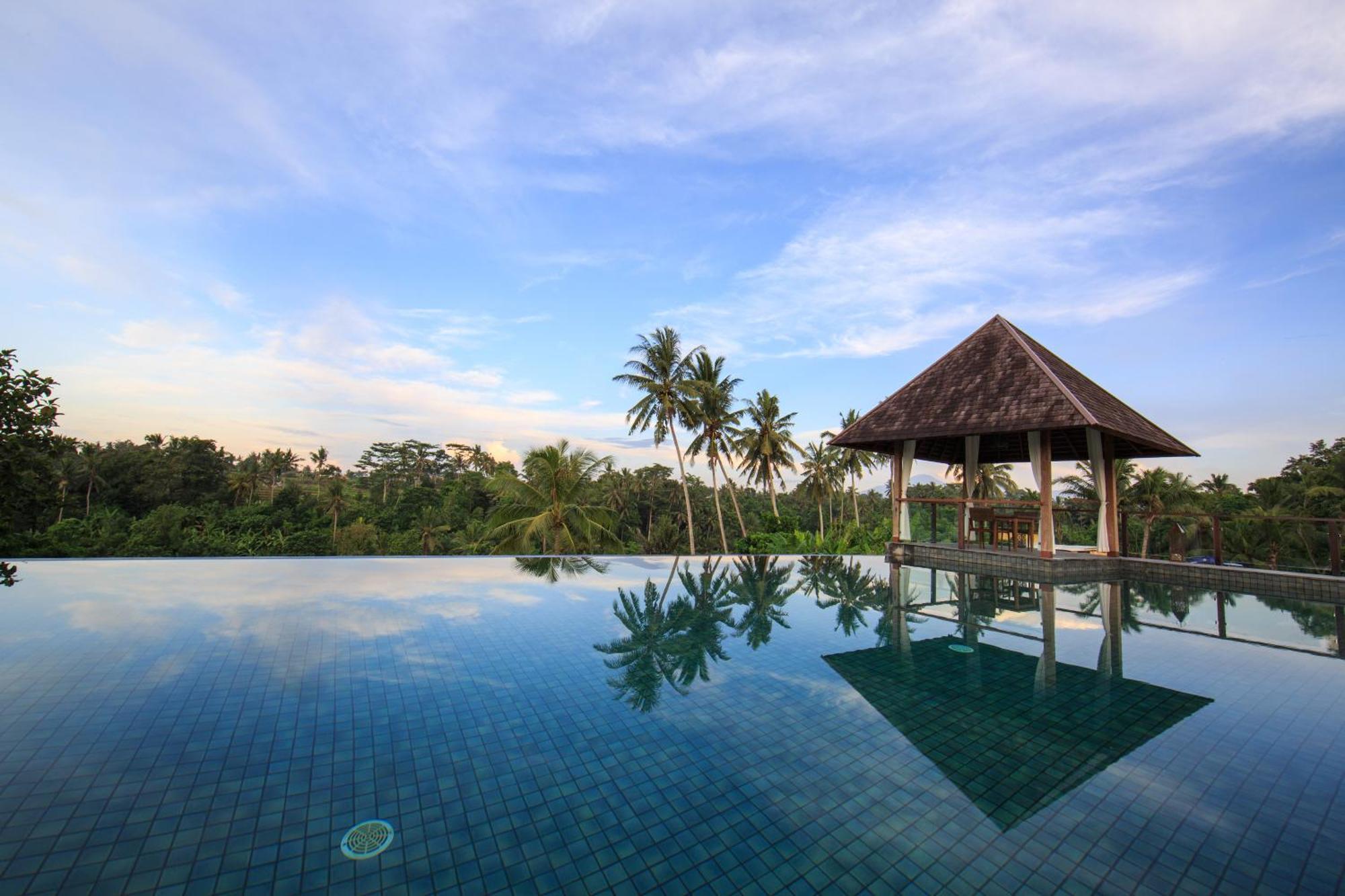 特拉帕拉纳比斯马酒店-Chse认证 乌布 外观 照片 An infinity pool in Bali, Indonesia