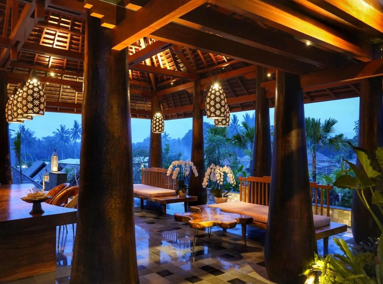 特拉帕拉纳比斯马酒店-Chse认证 乌布 外观 照片 The lobby of the resort