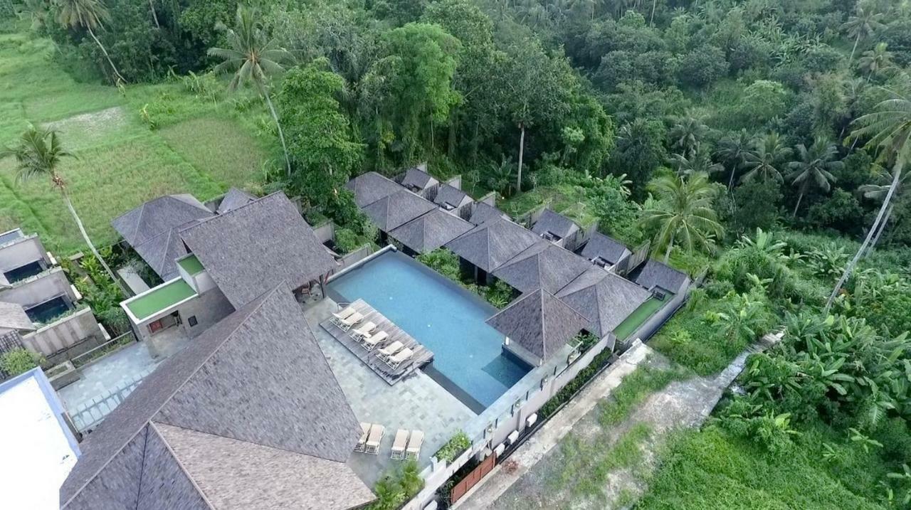 特拉帕拉纳比斯马酒店-Chse认证 乌布 外观 照片 Aerial view of the resort