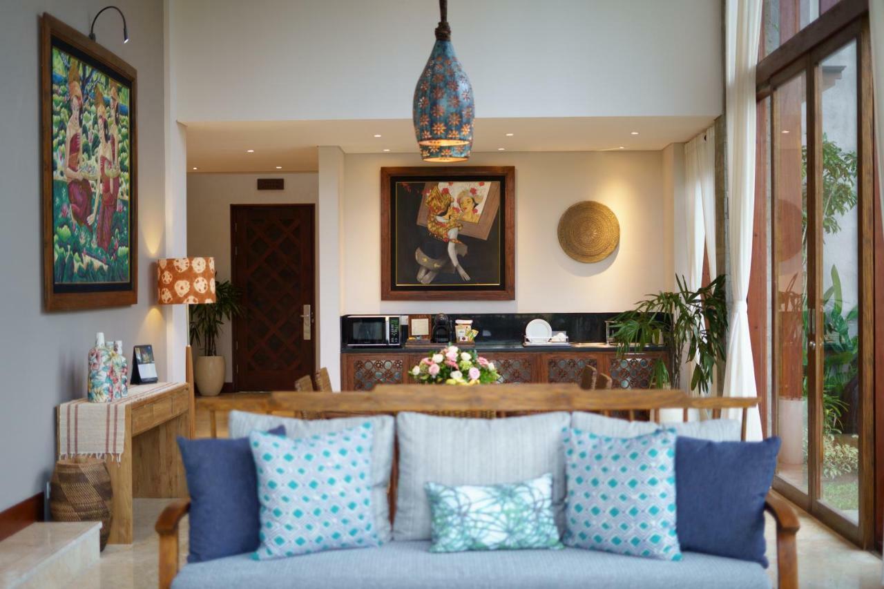 特拉帕拉纳比斯马酒店-Chse认证 乌布 外观 照片 A living room in a villa